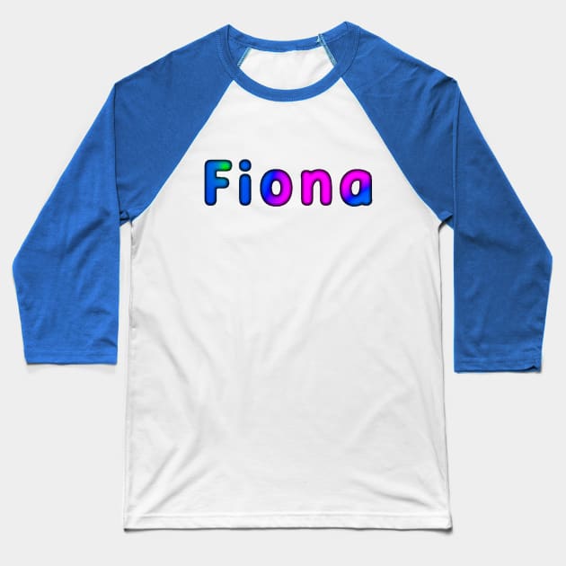 Fiona Baseball T-Shirt by Amanda1775